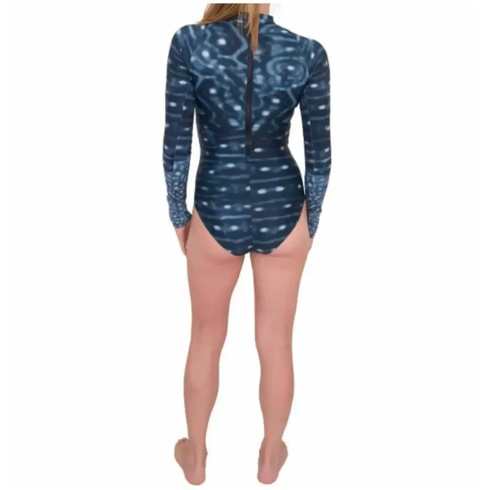 NWT Waterlust Whale Shark Rashguard Sun Suit in size Large - Picture 7 of 11